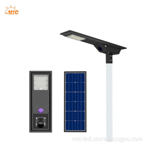 All-In-One IP66 Aluminum Solar Panel Street Light (30W/50W/80W) for Outdoor Use